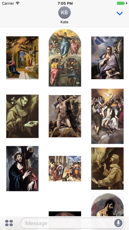 El Greco Artworks Stickers