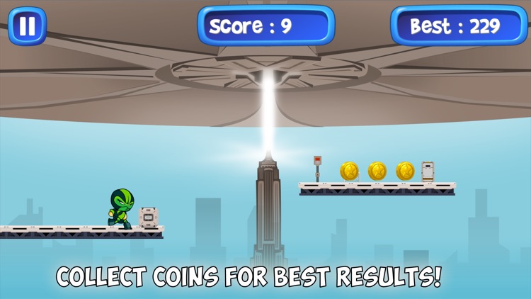 Iron Teen Run Game - Green Titan Man Version screenshot-3