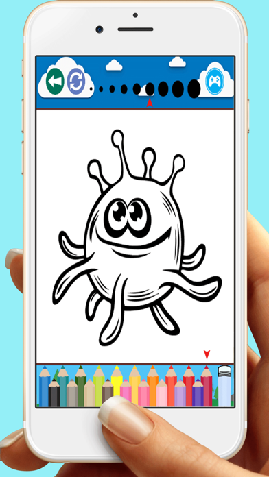 How to cancel & delete Monster Alien For Coloring Book Games from iphone & ipad 3