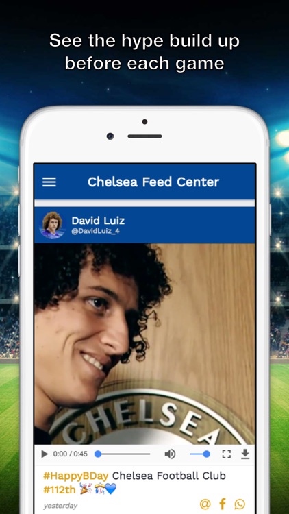 Feed Center for Chelsea FC