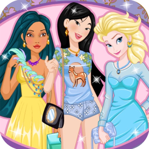 Princess Team Dress up games iOS App