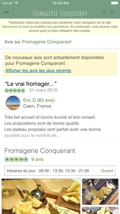Fromagerie Conquerant screenshot-3