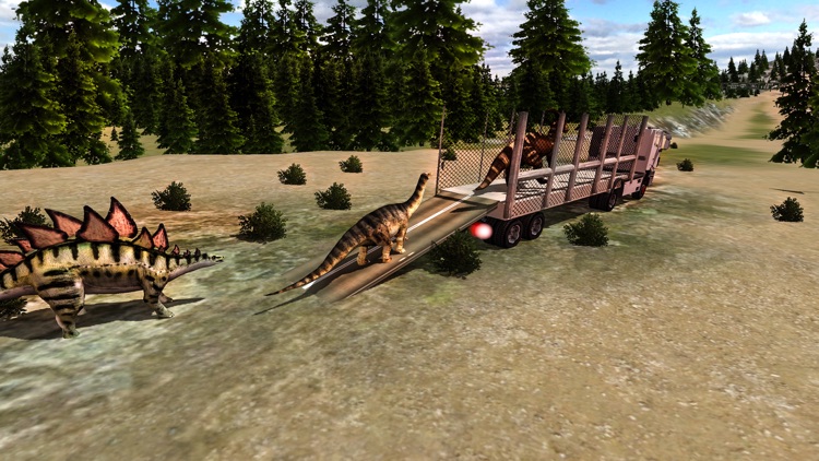 Off-Road Dino Transport Truck & Flight Simulator screenshot-3