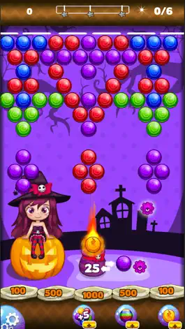 Game screenshot Bubble Shooter Mania - Sweet Halloween mod apk