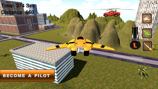 Fast Flying Robot Motorcycle: Drone Simulator(圖1)-速報App