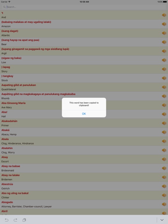 【图】Tagalog to English Dictionary Offline New Free(截图3)
