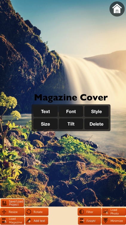 Magazine Cover - Filter, Add text style, 3D effect screenshot-4