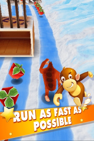 Gorilla Run - Fun Yeti Running Rush Adventures screenshot 3
