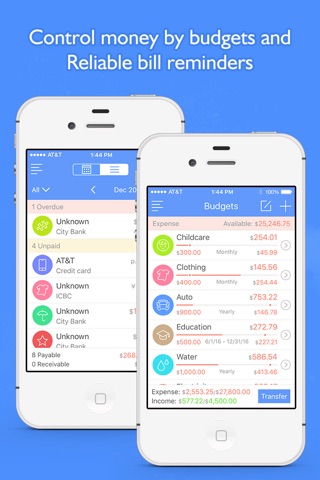 Money Focus Pro - Account, Budget and Bill Manager screenshot 3