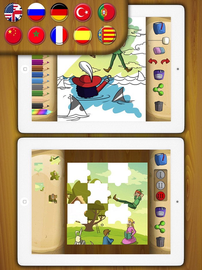 Peter Pan Classic tales - interactive book PRO