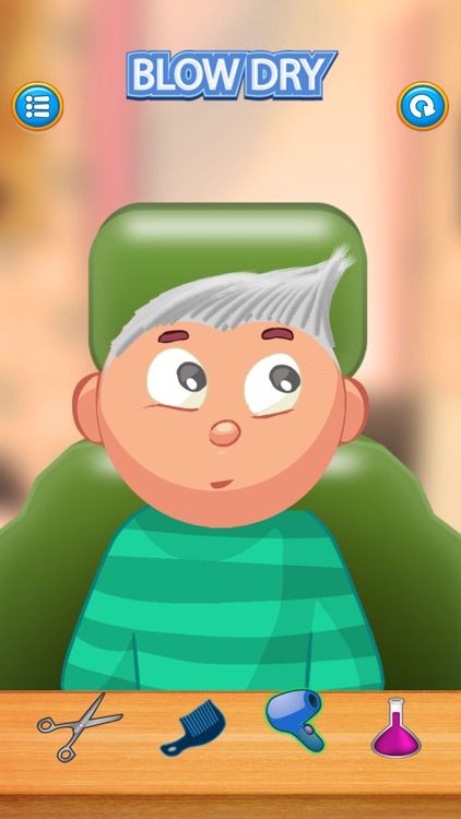 Child game / silver hair cut screenshot-3