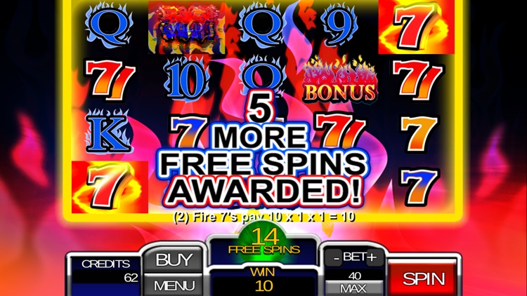 Fire 7's Slots