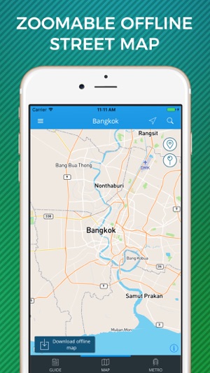 Bangkok Travel Guide with Offline Street Map(圖3)-速報App