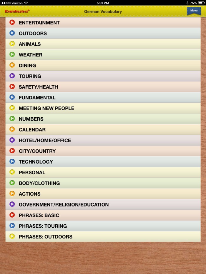 CLEP German Prep Flashcards Exambusters