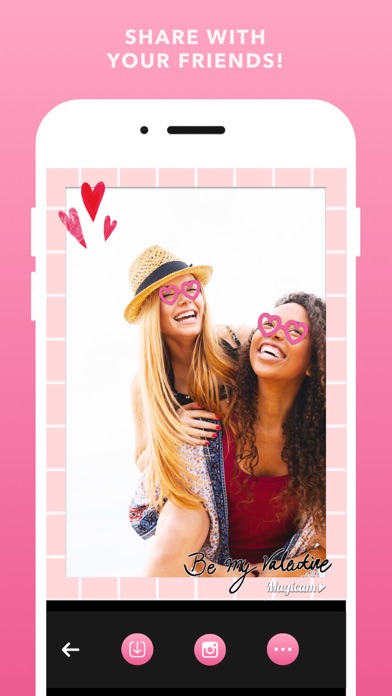 Magicam - Free Valentine Camera for Couple Selfiesのおすすめ画像3