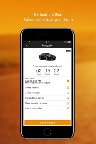 SIXT rent, share, ride & plus screenshot 2