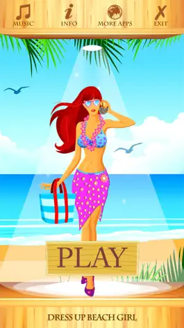 Game screenshot Dress Up Beach Girl apk