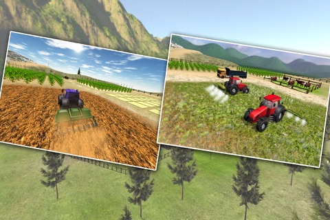 Off-road Mountain Farming Simulator-Village Life screenshot 4