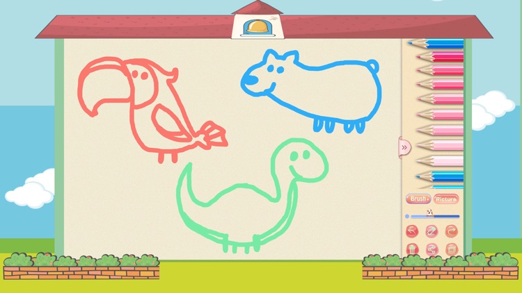 Drawing for color pen, doodle, graffiti screenshot-4