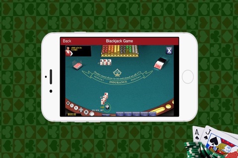 Aplicación de Blackjack screenshot 3