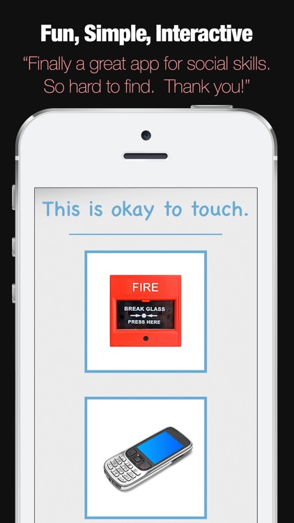 Autism Social Categories and Behaviour App