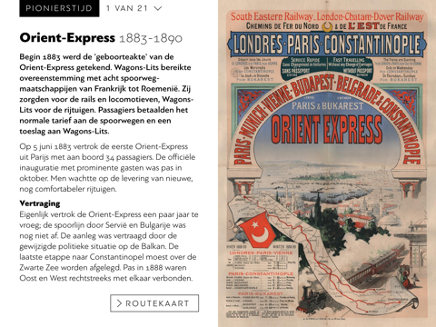 Orient Express History screenshot 2