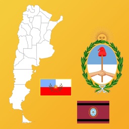 Argentina State Flags, Maps, Info