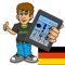 TalkTabletGE (with 3 German and 2 US English voices) is a full-featured AAC speech solution for people who are unable to communicate as a result of Autism, Aphasia, Down Syndrome, Stroke, Laryngectomy or other condition that adversely affects a persons ability to speak