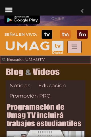 umagtv chile screenshot 4