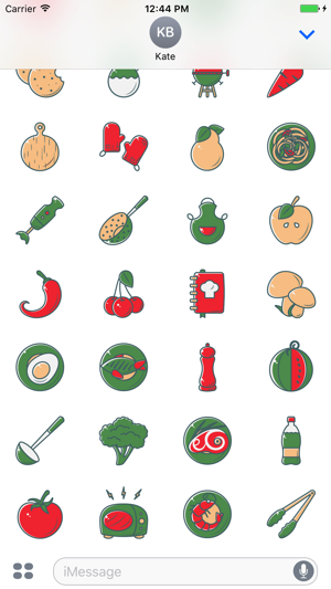 Foodie Sticker Pack(圖2)-速報App