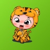 Tiger Boy Stickers