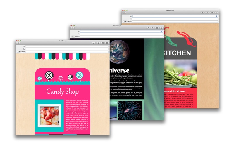 Templates Hero - Stationery Collection for Mail thumbnail 2