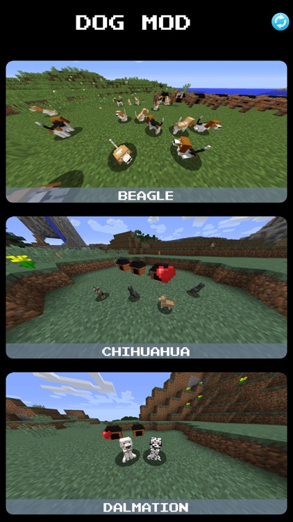 DOG MOD for Minecraft Game PC Edition