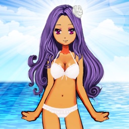 anime girl bikini dress up