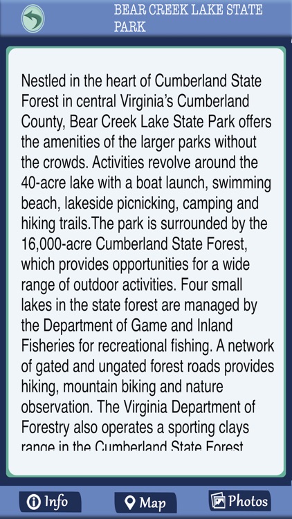 Virginia State Parks Offline Guide screenshot-3