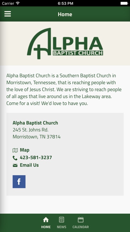 Alpha Baptist Church - Morristown, TN