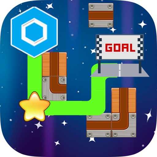 Unblock Hexagon Ball Slide to Unroll by Kullpat Sawanjan