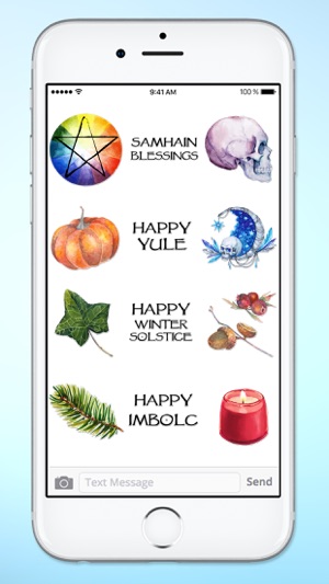 Wheel of the Year Pagan Holidays Sticker Pack(圖3)-速報App