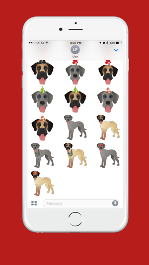 Great Dane Emoji(圖5)-速報App