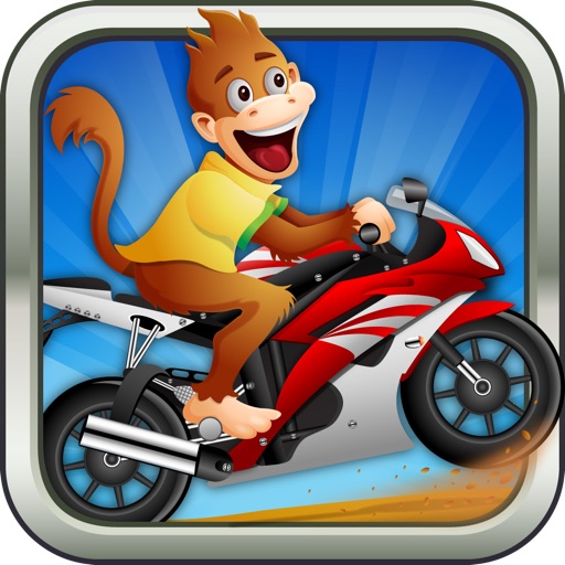 Amazon Race Xtreme - new monkey kong hill climb bike race game iOS App