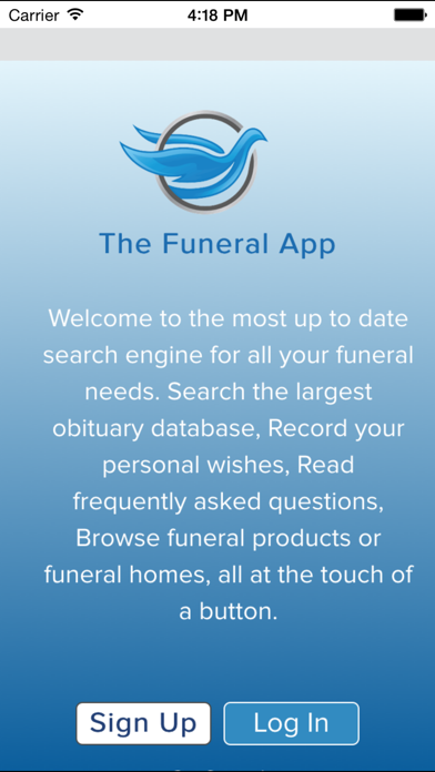 How to cancel & delete Funeral/Obits from iphone & ipad 1