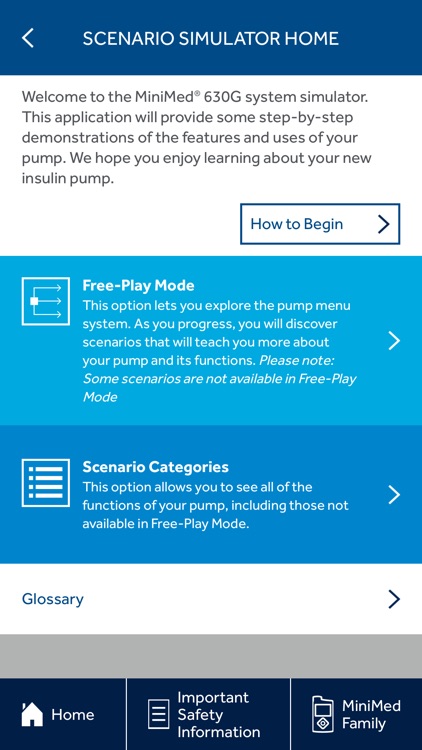 MiniMed® 630G System Scenario Simulator