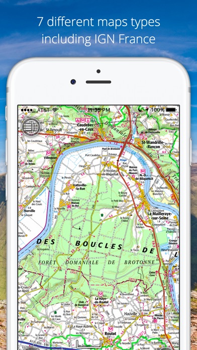 gps france map