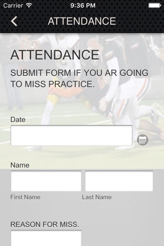Central Grizzly Football screenshot 3