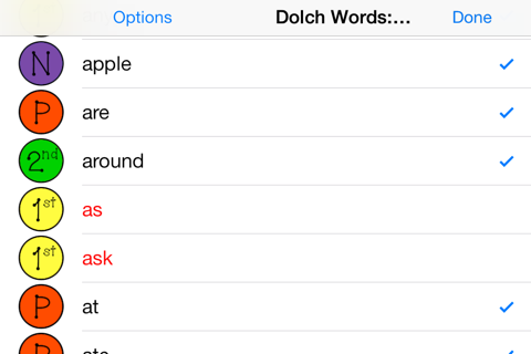 Sight Words - Dolch screenshot 4