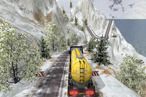 Grand Snow Truck Simulator : Cargo Truck Driver 3D screenshot 3