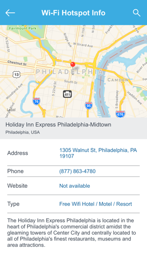 Philadelphia Wifi Hotspots(圖3)-速報App