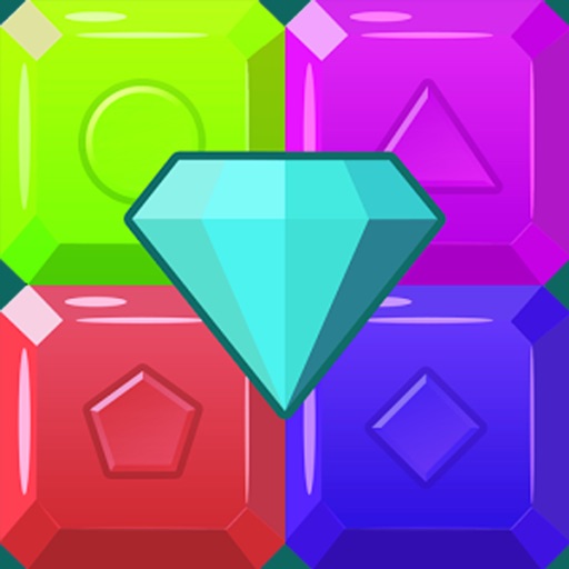 Gorgeous Diamond Match Puzzle Games Icon