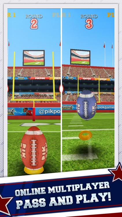 Flick Kick Field Goal Kickoff