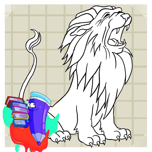 Barn Zoo Animals Coloring Book for Kids iOS App